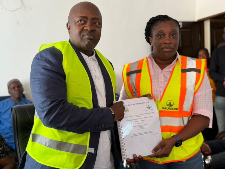 SALWACO Hands Over Lot 3 of Gravity Flow Systems Construction in Kenema